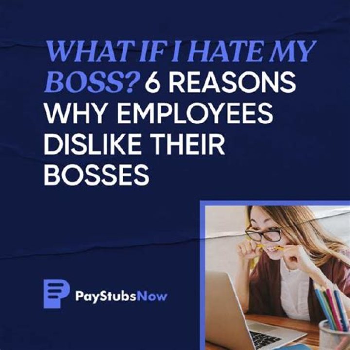 6 Reasons Why Employees Hate Their Bosses