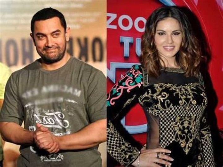 Aamir Khan meets Sunny Leone in Delhi