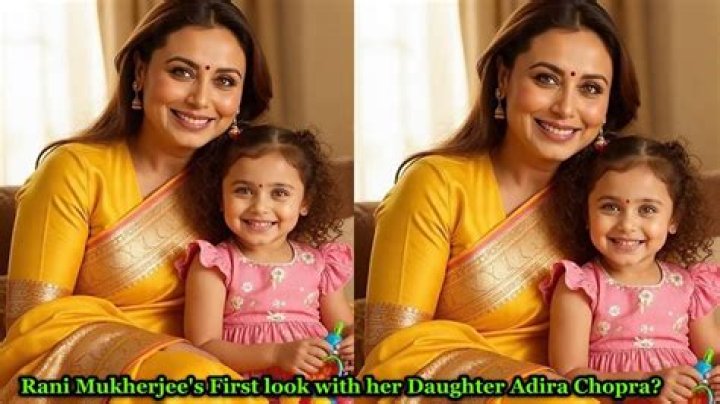 Aditya Chopra and Rani Mukerji's daughter Adira's pictures are fake
