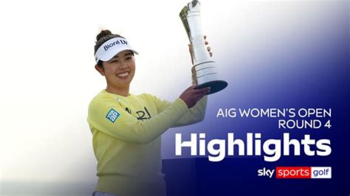 AIG Women's Open Tee Times 2023 - Round Four