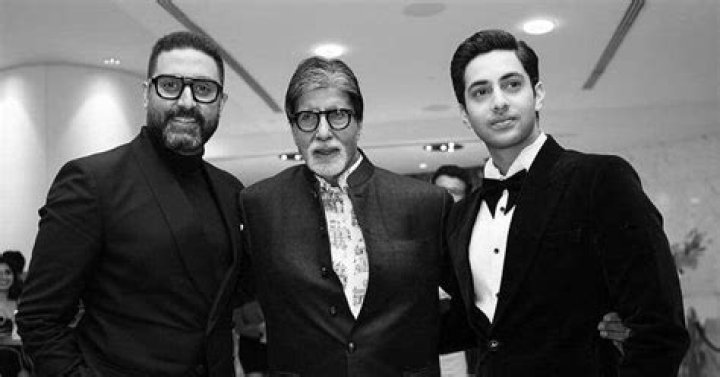 Amitabh Bachchan shared a pic with Agastya Nanda and Abhishek Bachchan using THIS GenZ slang