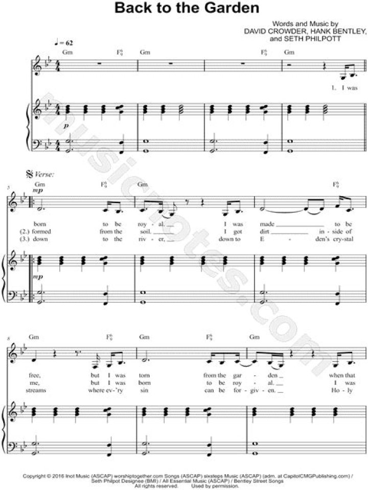 Back to the Garden by Crowder