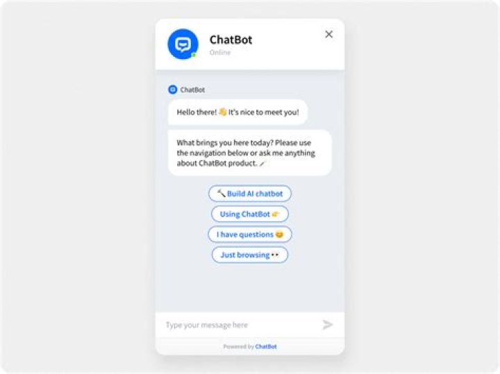 Configuring interactive chat options in chatbot conversations - Documentation for BMC Helix Chatbot 20.08