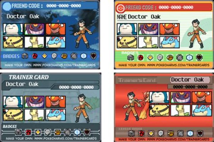 Create Your Own Trainer Card