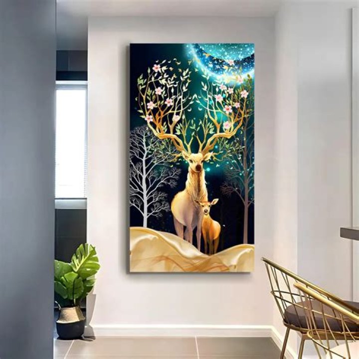 Deer Painting in Home According to Feng Shui: Benefits of Deer Painting in Vastu Shastra