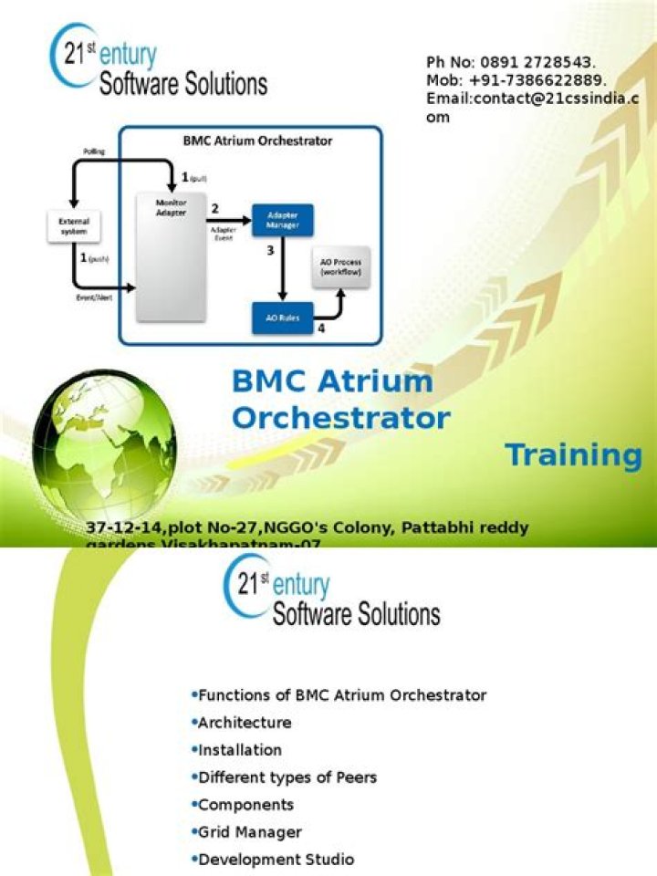 E-Bonding Runbook Architecture - Documentation for VIPCON E-Bonding Run Book for BMC Atrium Orchestrator version 2.0