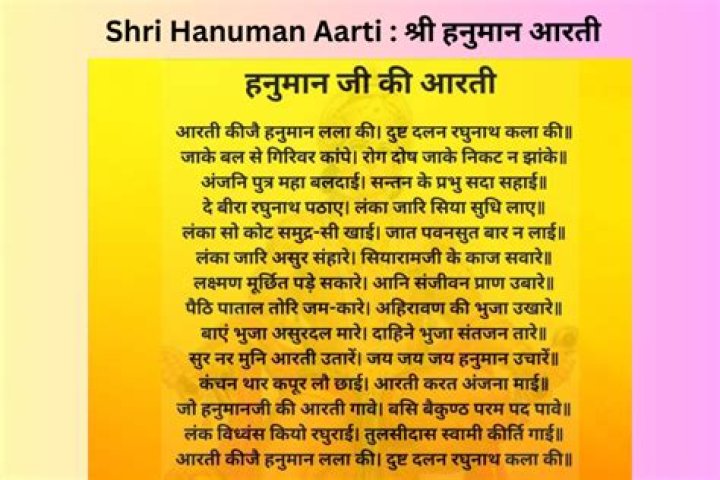 Hanuman Ji Ki Aarti Trimurtidham | त्रिमूर्तिधाम: श्री हनुमान जी की आरती | Free PDF Download