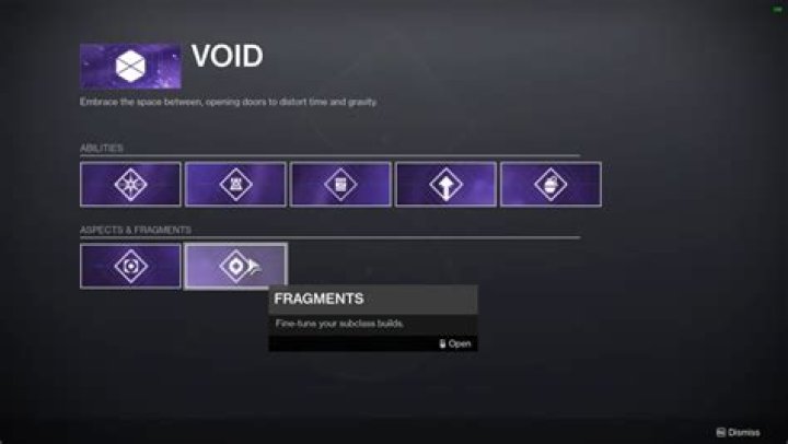 How To Unlock Void Fragments In Destiny 2
