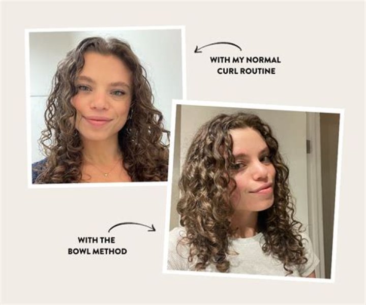 I Tried the Bowl Method For Curly Hair