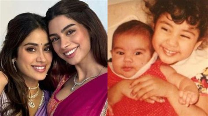 Janhvi Kapoor shares a throwback childhood pic with sister Khushi Kapoor and it's adorable