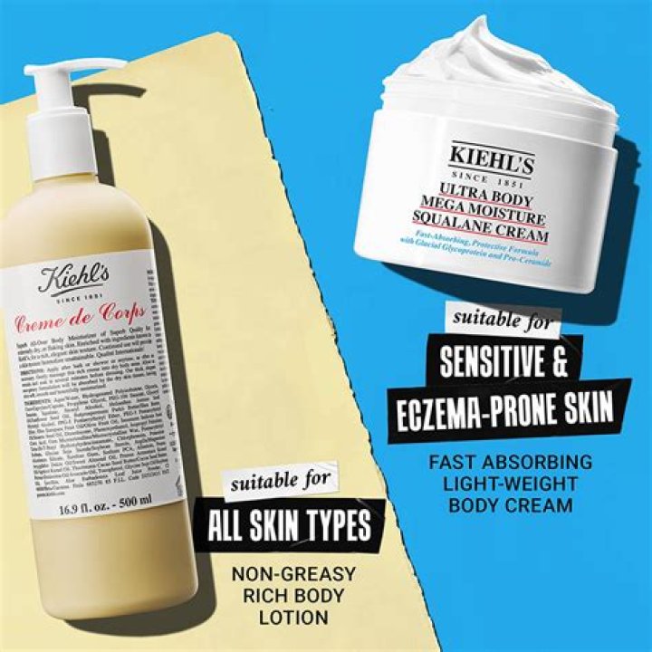Kiehl's Creme de Corps lotion saved my lizard skin