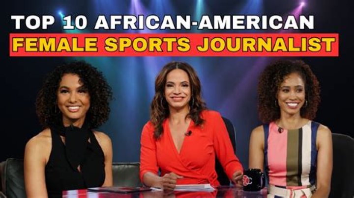 List of African-American sports journalists