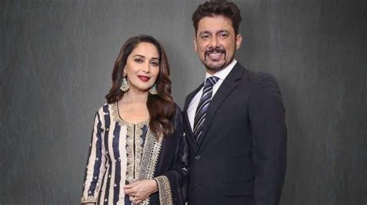 Madhuri Dixit and hubby Sriram Nene are one handsome couple