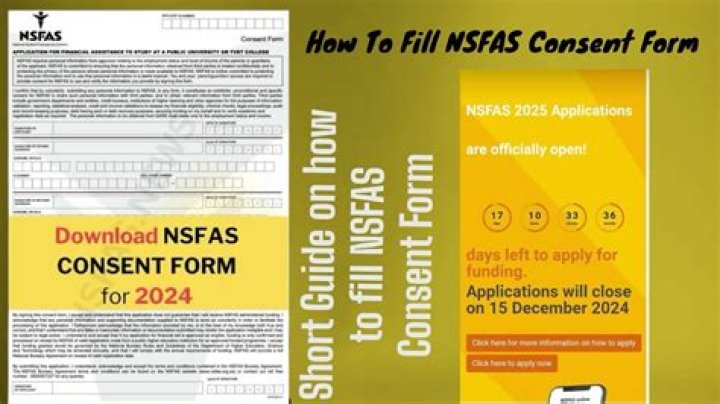 NSFAS Application Form PDF Download 2023/2024