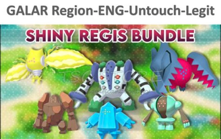 Offering- cloned legit UT shiny regirock