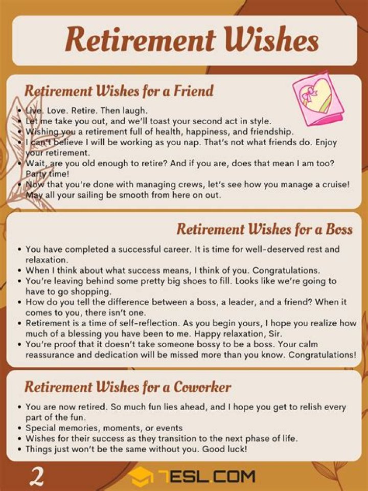 Retirement