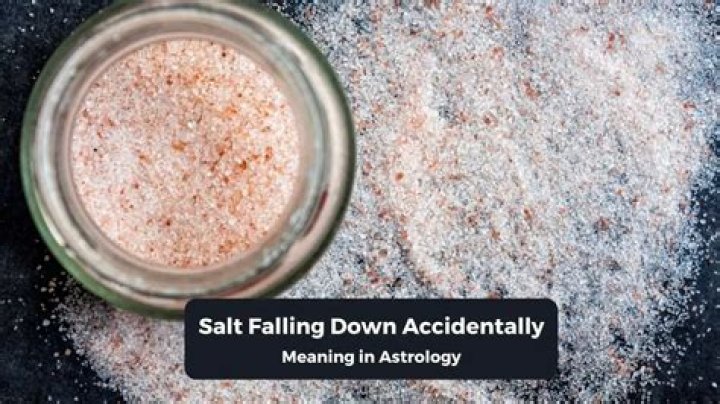 Salt Falling Down Accidentally: What it means in Hindu Astrology