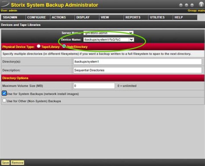 Storix System Backup Administrator - Documentation for BMC Discovery content reference