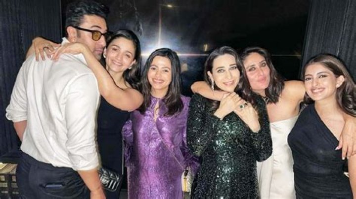 Suhana Khan stuns in a shimmery dress at her dad Shah Rukh Khan's 58th birthday bash