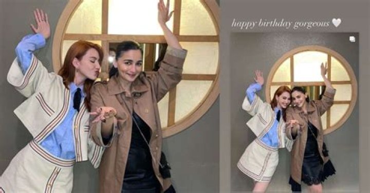 Thai actress Davika Hoorne celebrates her birthday with Alia Bhatt in Seoul