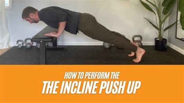 The Incline Push-Up: A Comprehensive Guide