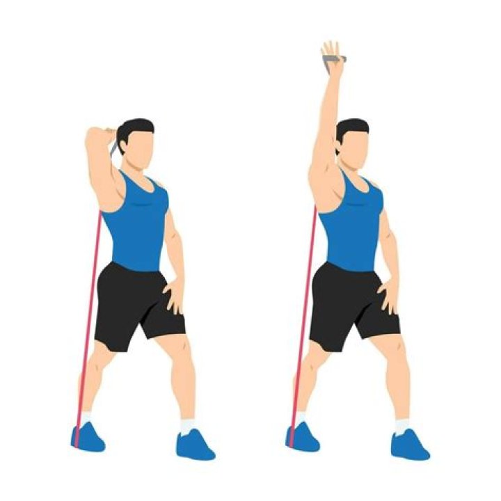 This resistance band punching workout fires up your arms