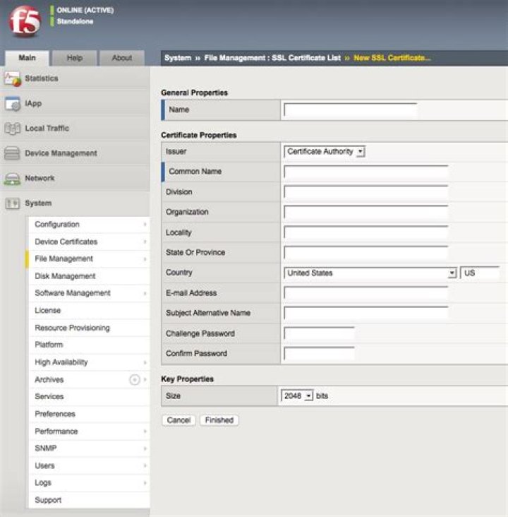TLS Certificate Discovery for F5 BIG-IP Local Traffic Manager - Documentation for BMC Discovery content reference