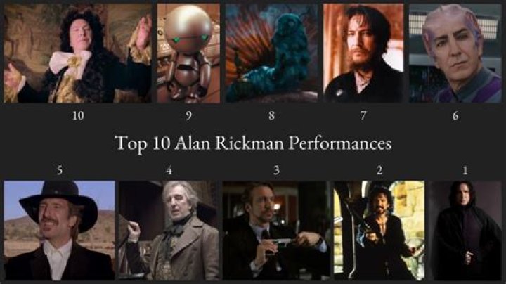 Top 10 Alan Rickman Performances