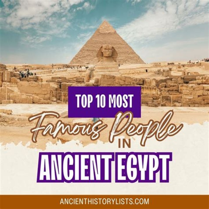 Top 10 Most Famous People of Egypt !