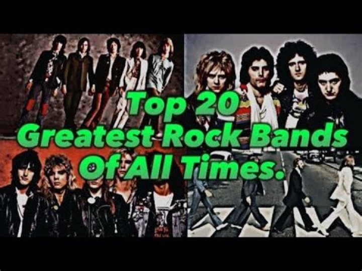 Top 20 Greatest Rock Bands of All Time