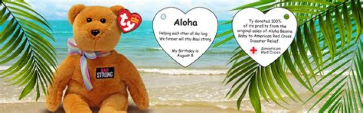 Ty Warner, Creator of Beanie Babies, Introduces 'Aloha' Bear to Benefit Victims of Hawaii Wildfires