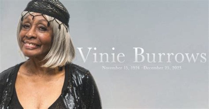 Vinie Burrows Obituary: cause of death? Actor and Activist Vinie Burrows Passes Away At 99