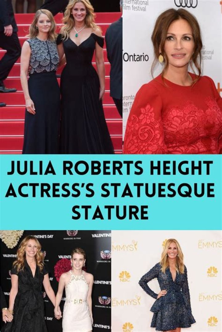 What Is Julia Roberts Height? Things You Should Know About the Hollywood Sweetheart